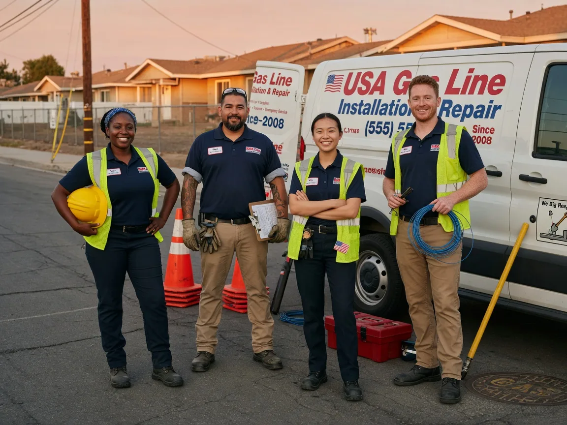 Gas Line Installation company in Unity, ME